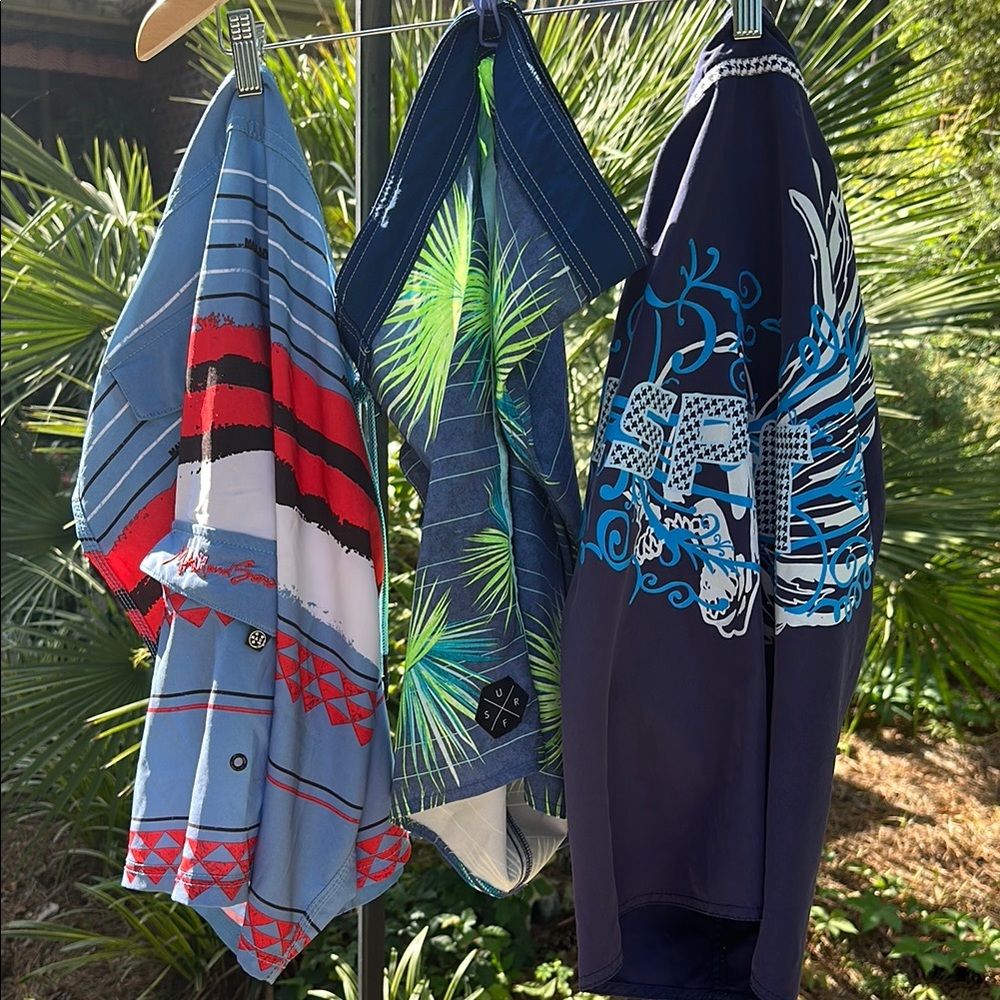 BOARD SHORT BUNDLE•Maui and Sons:B-Split:George•Size 36 - Picture 4 of 16